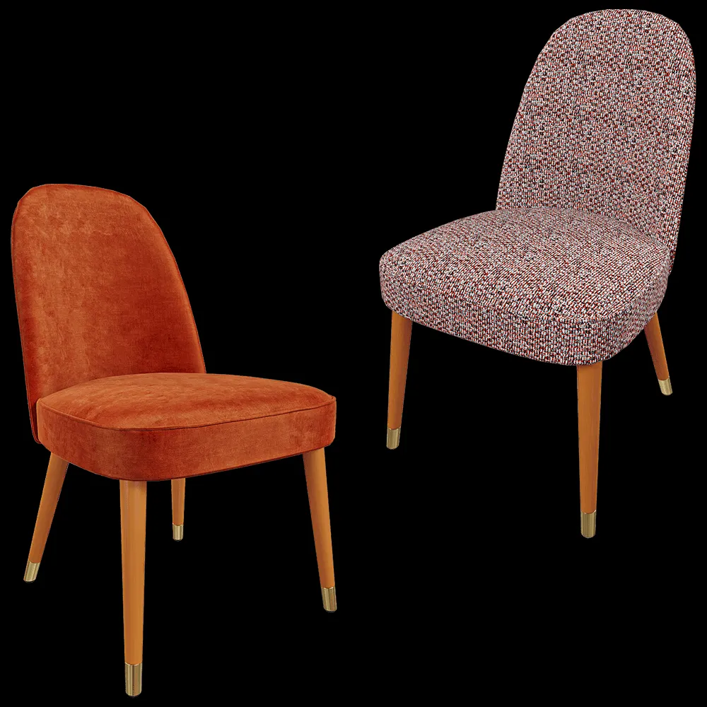 SCAPPINI HOME  – Chair KISS 3ds Max