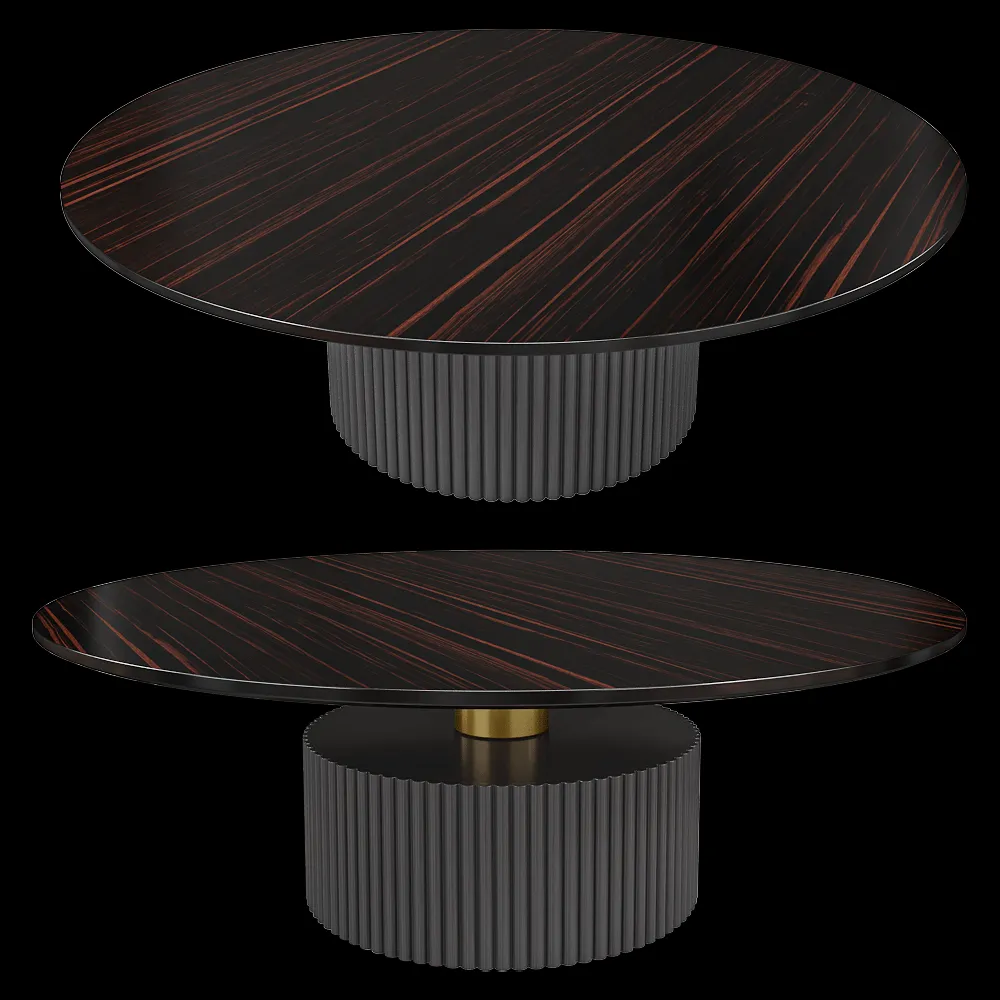 SCAPPINI HOME  – Coffee table SHORT 3ds Max