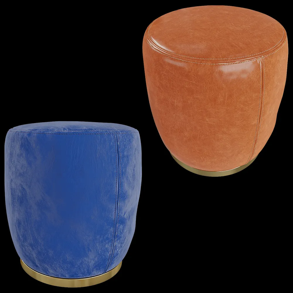 SCAPPINI HOME  – Pouf Easy 3ds Max