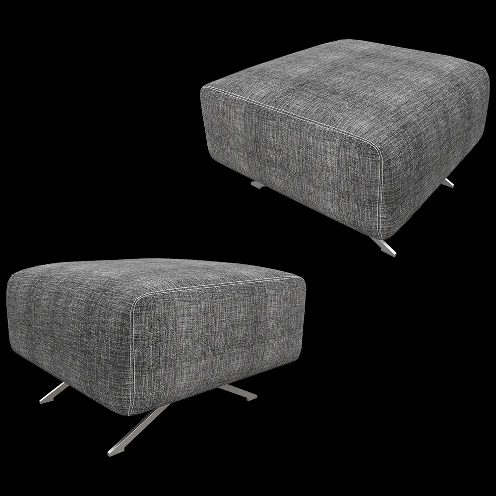 SCAPPINI HOME  – Pouf PRIZE 3ds Max