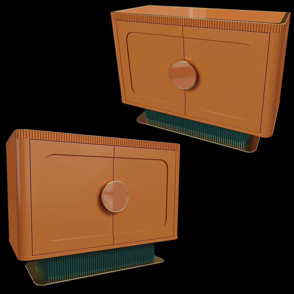 SCAPPINI HOME  – Sideboard SMILE 3ds Max