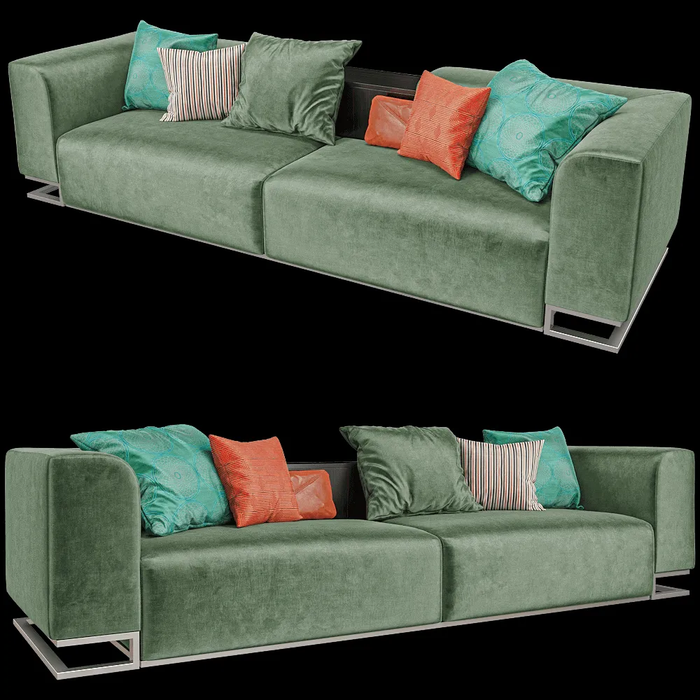 SCAPPINI HOME  – Sofa Over 3ds Max