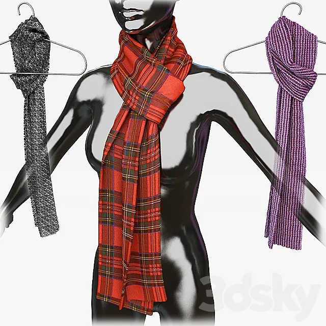 Scarf 3ds Max