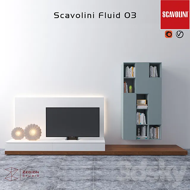 Scavolini Fluid 3 3DSMax File