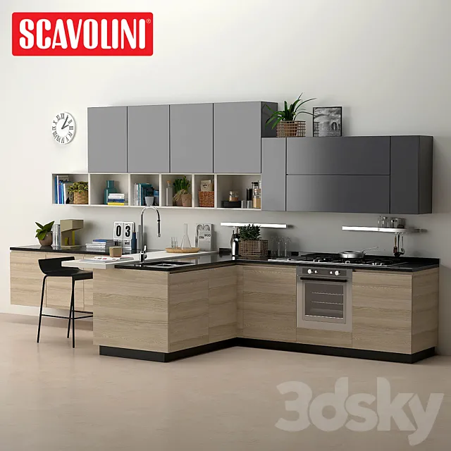 Scavolini Motus 3DS Max Model