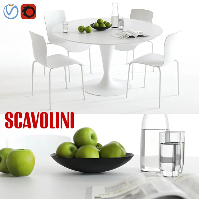 Scavolini Nomo and Chatty 3DSMax File