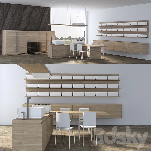 Scavolini Qi 3ds Max