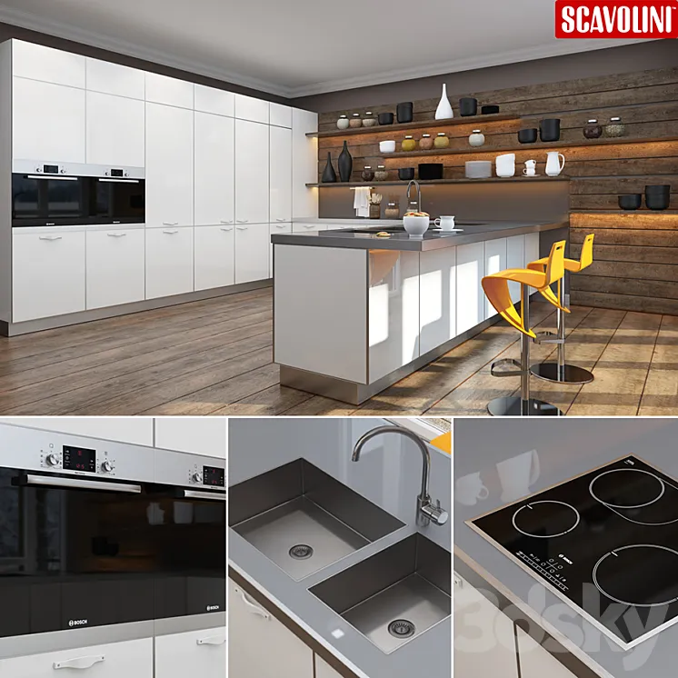 Scavolini_Crystal 3DS Max