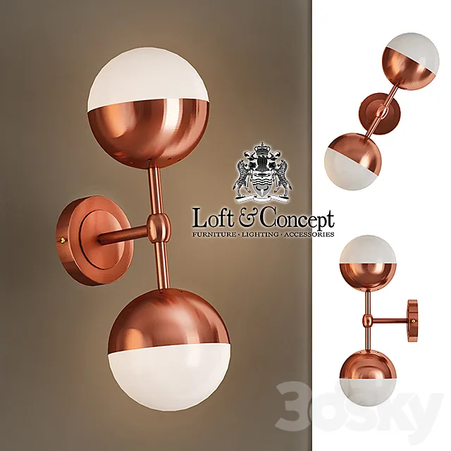 Scepter Copper Light Bra Duos 3ds Max