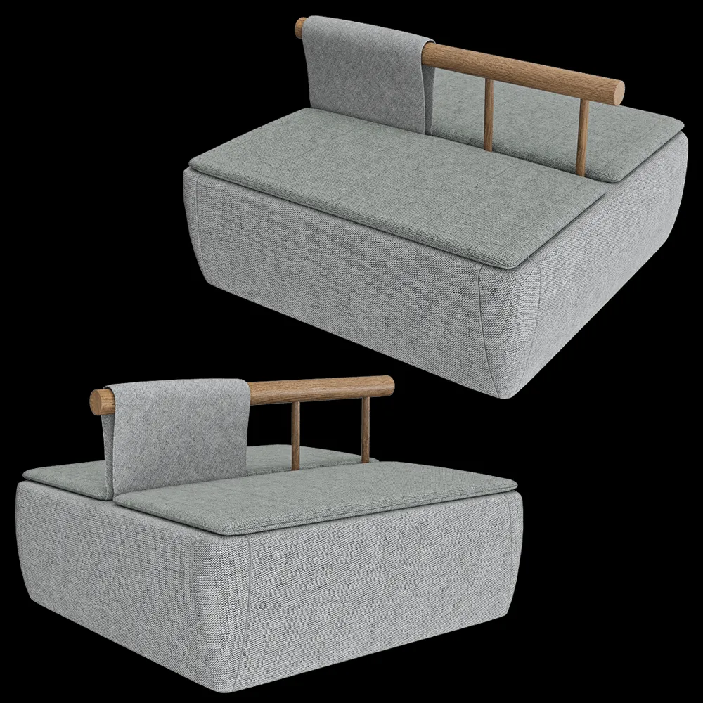 Schiavello – Bench Toku 3ds Max