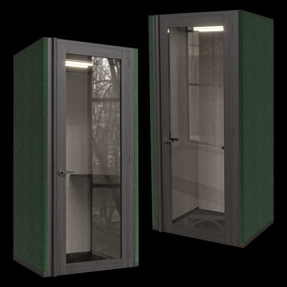 Schiavello – Quiet phone booth Focus 3ds Max
