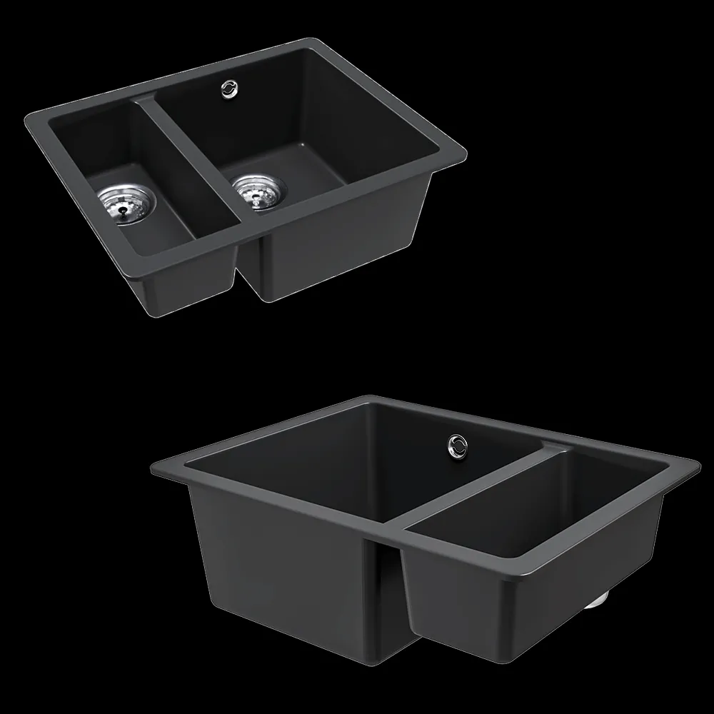 SCHOCK – Sink Quadro 60 Plus Cristalite 3ds Max