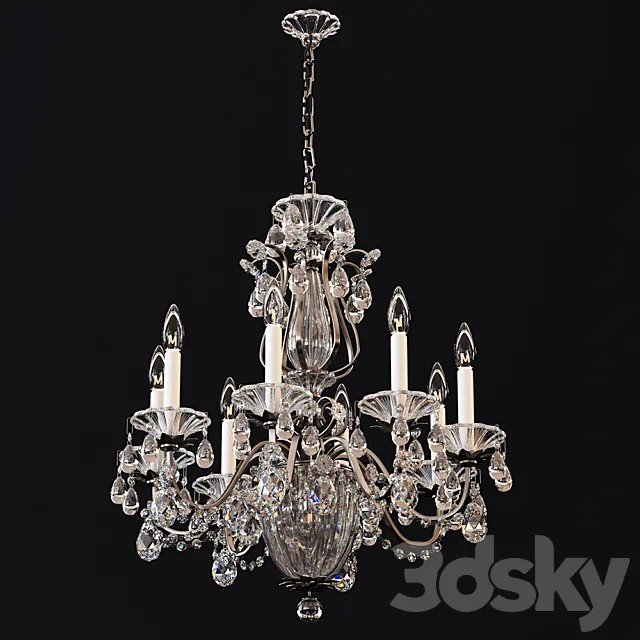 Schonbek Bagatelle 1248-23 3ds Max