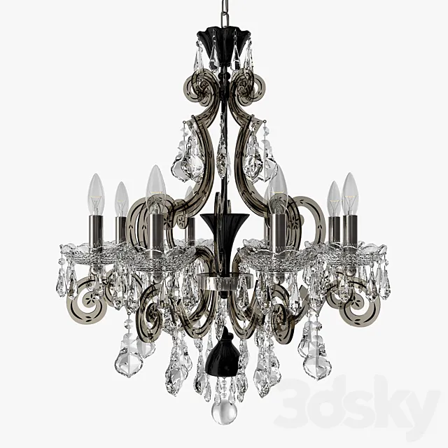 Schonbek – Capella chandelier (art.6732) 3DSMax File