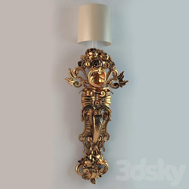 Sconce 3DS Max Model