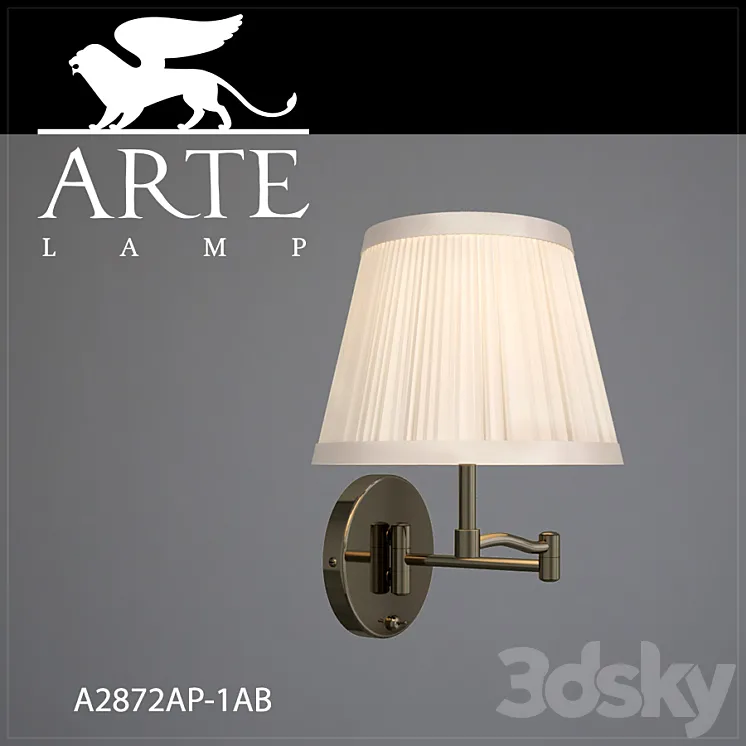 Sconce Arte Lamp A2872AP-1AB 3DS Max