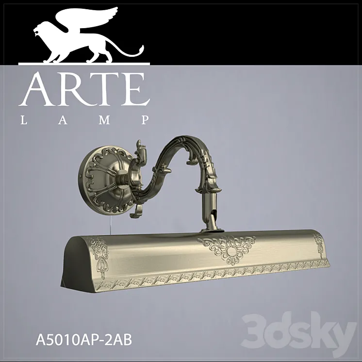 Sconce Arte Lamp A5010AP-2AB 3DS Max