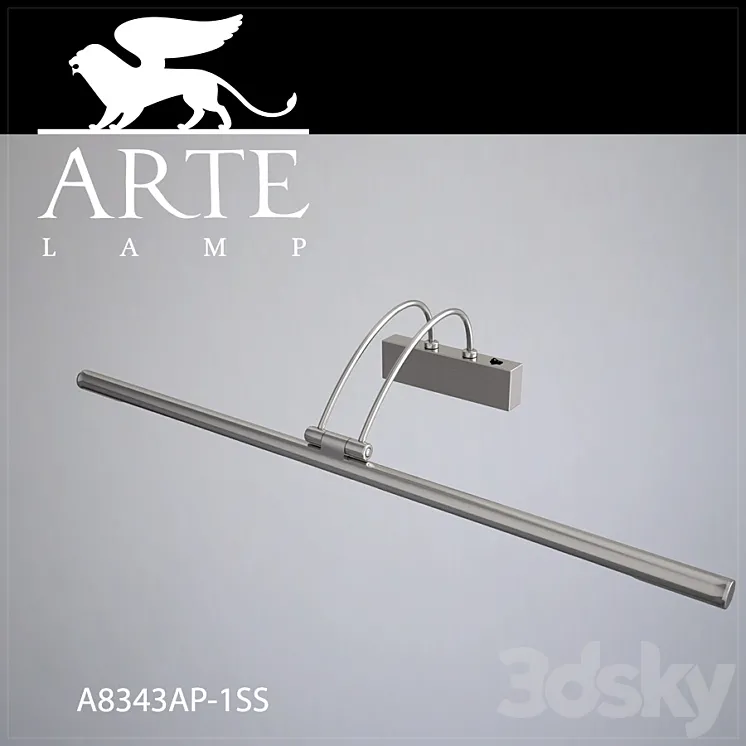 Sconce Arte Lamp A8343AP-1SS 3DS Max