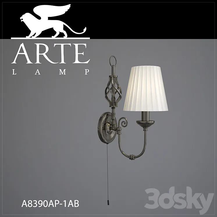 Sconce Arte Lamp A8390AP-1AB 3DS Max