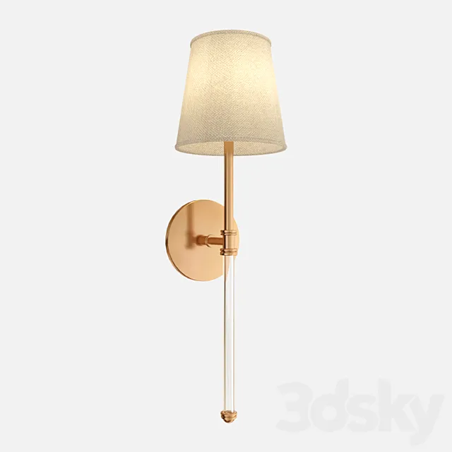 Sconce Camille Long SK2016HAB-NP 3ds Max