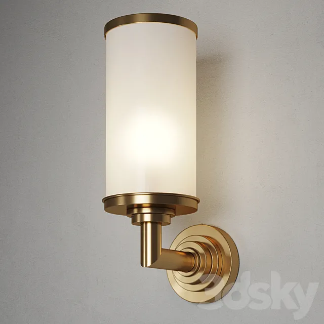 Sconce Dantone Home Stone 3ds Max