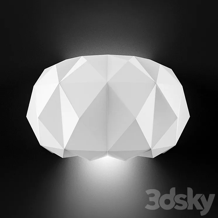 Sconce Deluxe 35 P 3DS Max