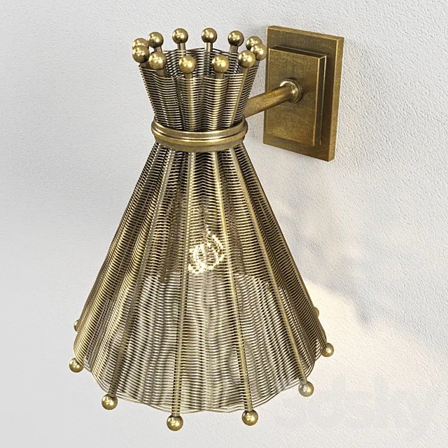 Sconce Kon Tiki Eichholtz 3ds Max