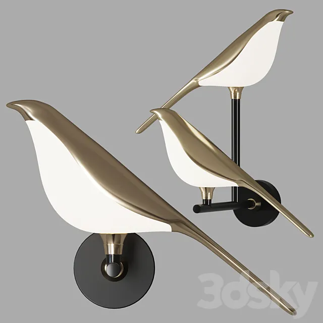 Sconce NOMI wall 3ds Max