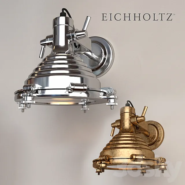 Sconces Wall Lamp Maritime Eichholtz 3ds Max