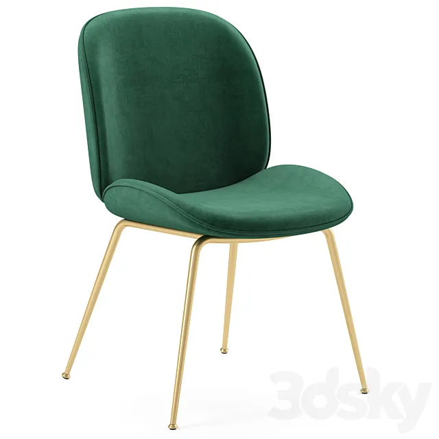 Scoop Performance Dining Chair Modway 3ds Max