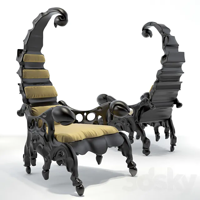 scorpion chair 3DSMax File