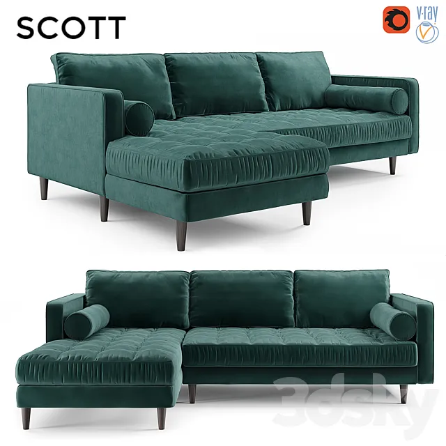 Scott 4 Seater 3DSMax File