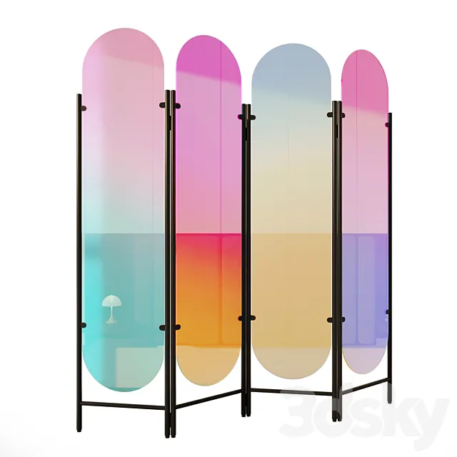 Screen dichroic glass 3ds Max
