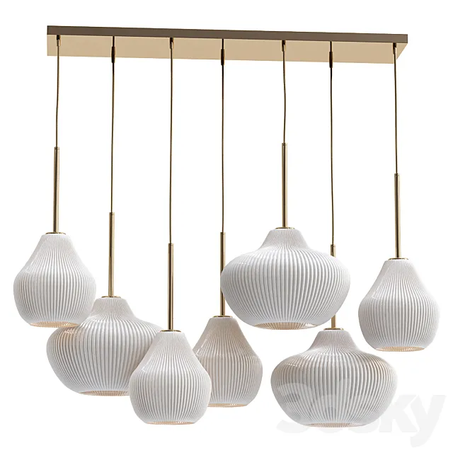 Sculptural Glass 7 3DS Max Model