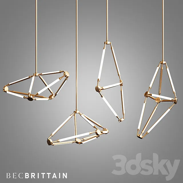 Sculptural Lighting By Bec Brittain 3ds Max