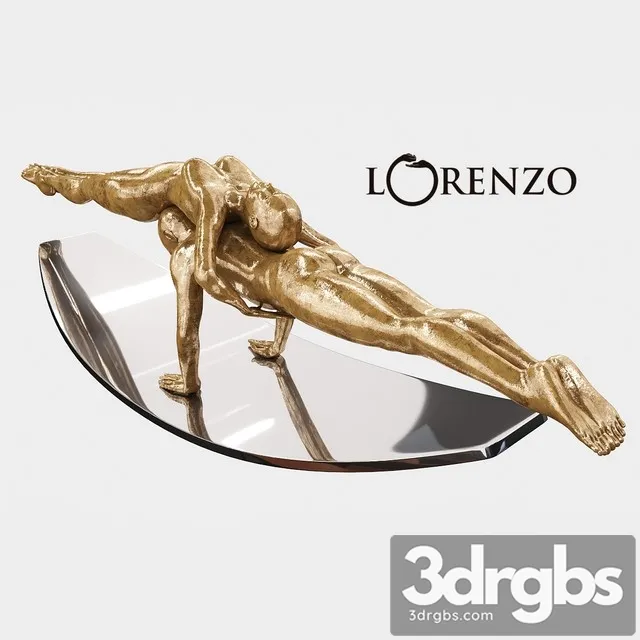 Sculpture Lorenzo Balance Of Love 3dsmax Download