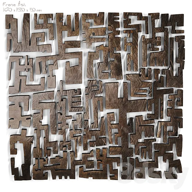 Sculpture Murale 1 3ds Max