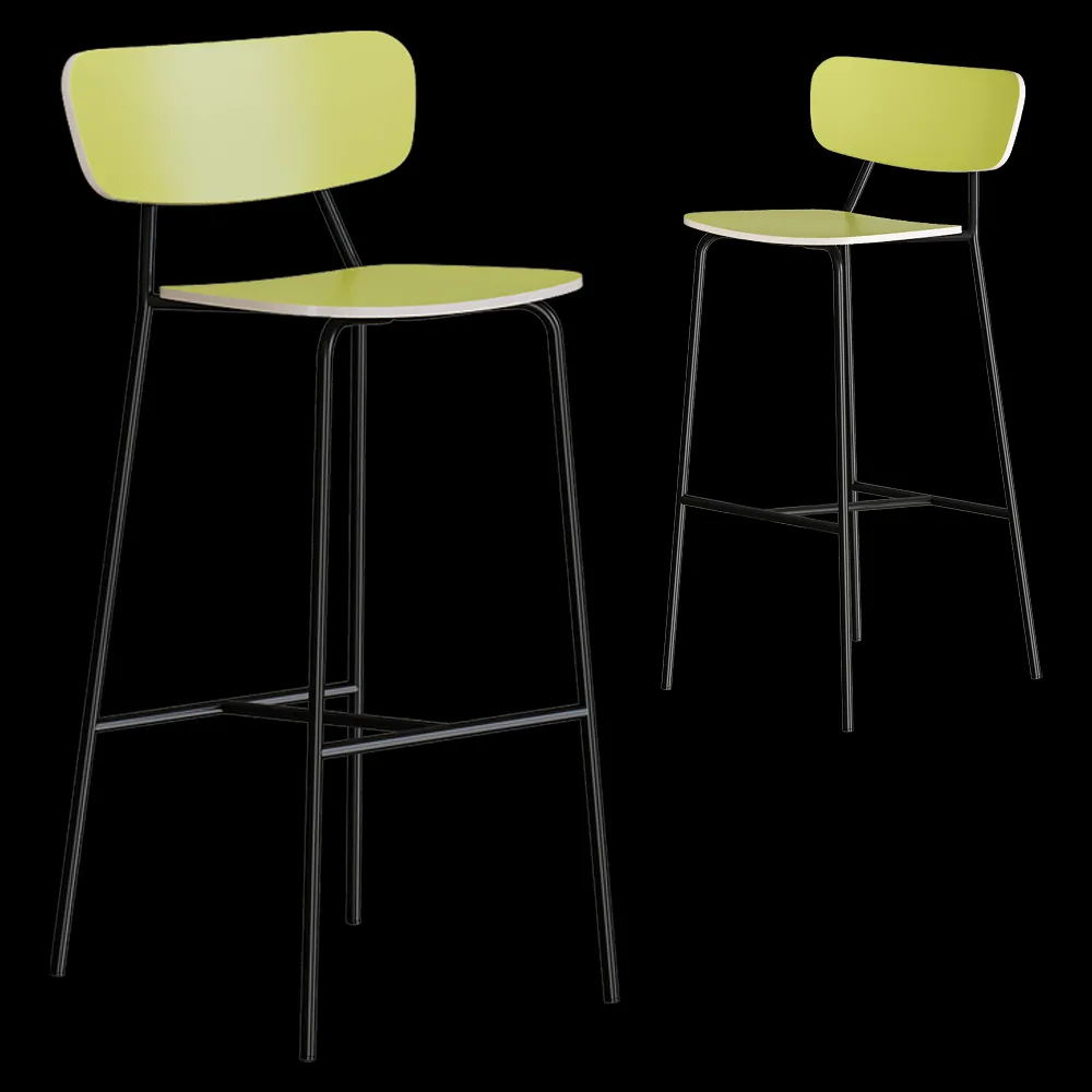 Sculptures Jeux  – Bar stool Ibetta 3ds Max