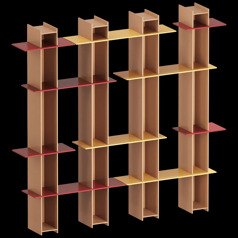 Sculptures Jeux  – Bookcase Joint 3ds Max