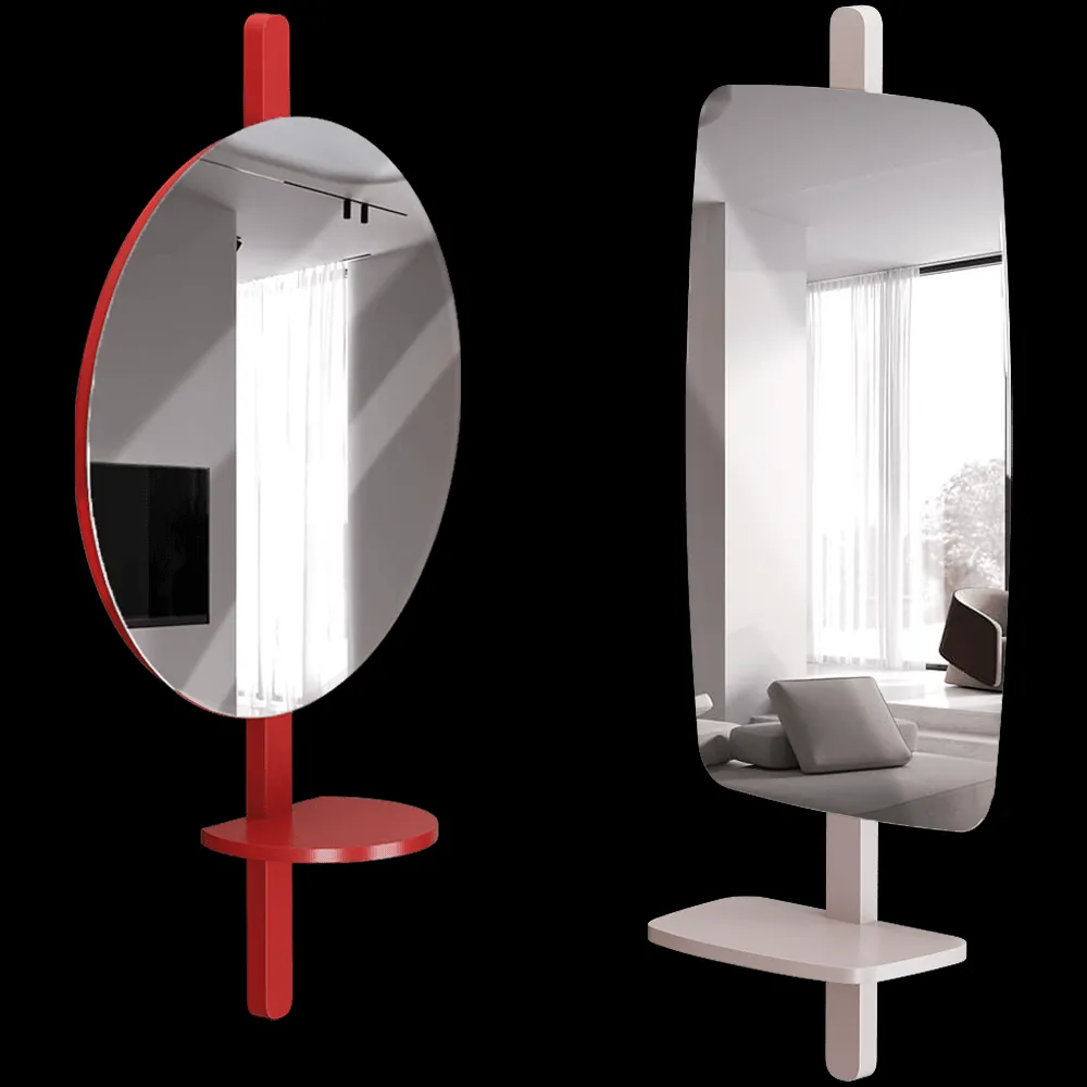 Sculptures Jeux  – Mirror Burlesque 3ds Max