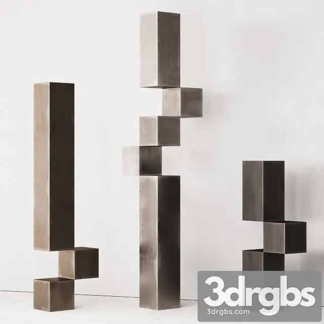 Sculptures Stephan Siebers Bronze P01 3dsmax Download
