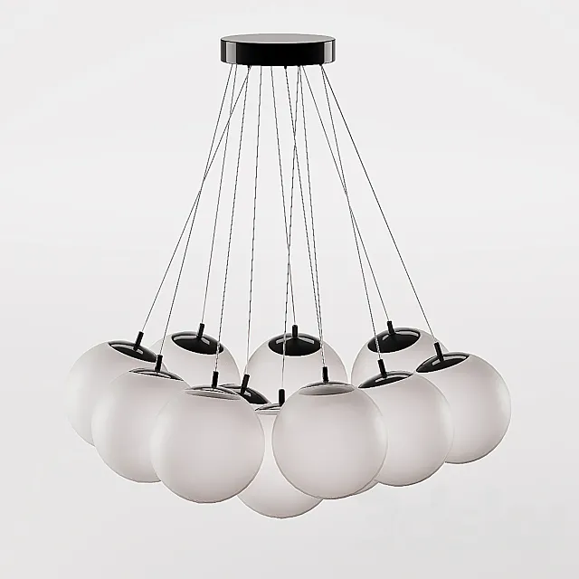 SD Chandelier Lampatron Maybel 3DS Max Model