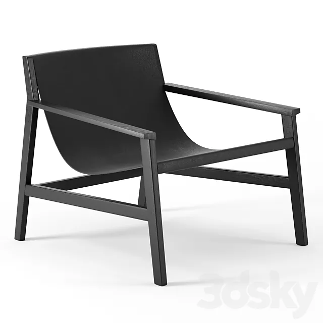 Sdraio chair by Living Divani 3DS Max Model