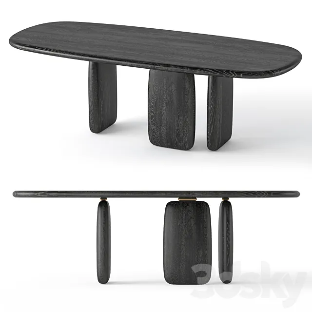 Se Atlas dining table 3DS Max Model