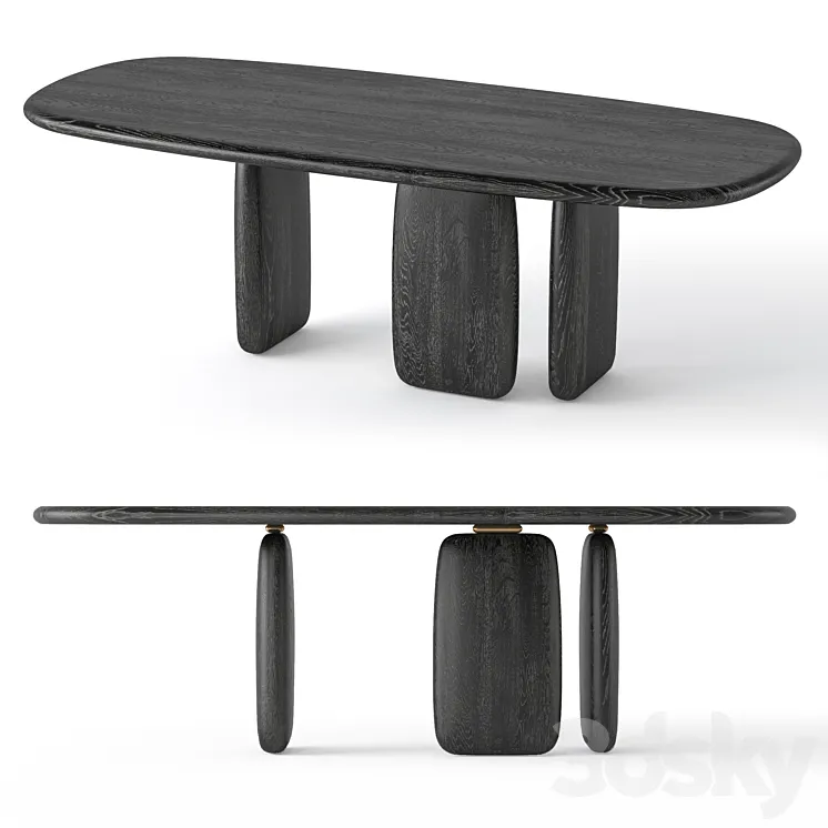 Se Atlas dining table 3DS Max