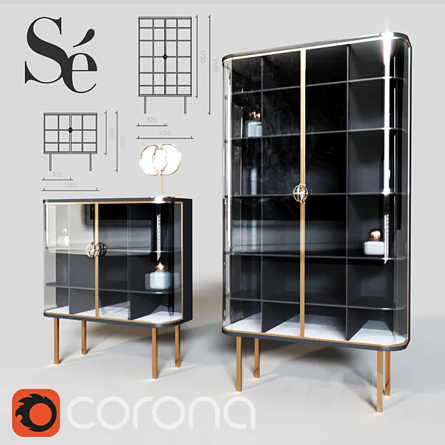 se-collections-Loyalty Cabinet 3DSMax File