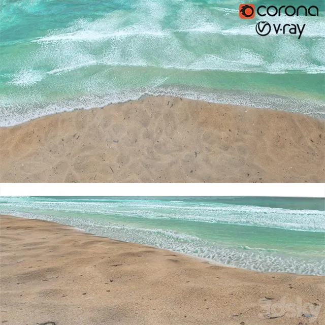 sea 001 3dsMax Model