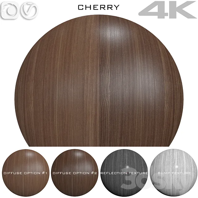 Seamless texture – Cherry 2 3ds Max