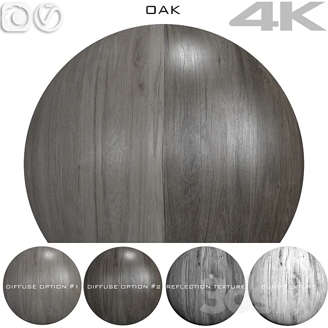 Seamless texture – Oak 6 3ds Max