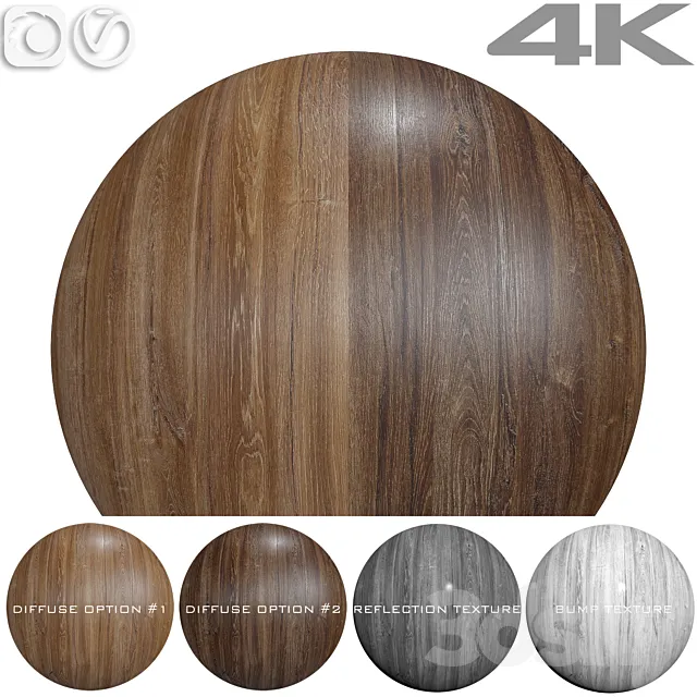 Seamless textures – ACACIA 3DS Max Model